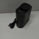 Waterless Essential Oil Diffuser with 8 Color LED Night Light, 3 Mist Levels & Timers, Portable Rechargeable Aromatherapy Diffuser for Home Car Room Studio Office, Metal (Black-100ml)