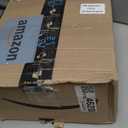 KinCam Recliner Covers, Stretch Reclining Chair Covers, Recliner Sofa Slipcovers Stripe Jacquard Recliner Couch Covers Furniture Protector Covers for Pet Kid (3 Seater, Cream)