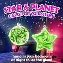 Original Stationery Galaxy Slime Kit for Kids Ages 812, DIY Space Slime Set with Glow-in-The-Dark Stickers & Galactic Glitter, Fun Cosmic Craft for Creative Play, Birthday Gift for Boys & Girls
