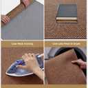 Color&Geometry Ultra Thin Indoor Door Mat 24"x36", Machine Washable Front Door Mat Non Slip, Low Profile Entrance Mat Indoor, Absorbent Carpet for Inside, Entry, Entryway, Classic Brown (FOLD)