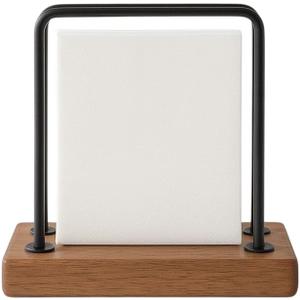 Napkin Holder for Table Iron Upright Dispenser for Kitchen Countertops, Dining Table, Chrome Finish Standing Tissue Holders