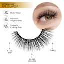 Velour Vegan Luxe Eyelashes, Luxurious Natural False Lashes, Lightweight, Reusable, Handmade Fake Lash Extensions, Wear up to 25 Times, 100% Vegan Mink, Soft and Comfortable, All Eye Shapes