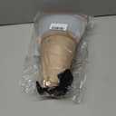 Soft Dog Cone Collar for Large Medium Small Dogs After Surgery, Adjustable Pet Recovery E-Collar, Elizabethan Collar for Dogs and Cats, Tan Large