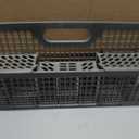 Universal Dishwasher Cutlery Basket Replacement WD28X10128 Dishwasher Utensil Silverware Basket, Compatible with Part No. AH959351, EA959351, PS959351, WD28X10127, WD28X10132