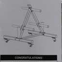 LIONSCOOL 2-Inch Olympic Weight Plate Tree and 2 Barbell Holders, Bumper Plate Storage Rack with Optional Wheels, 650LBS/1000LBS Weight Capacity 