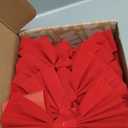 12pcs Christmas Red Velvet Bows, 13" Long by 9" Wide Decorative Christmas Bows for Wreath Garland Tree Decor, Indoor Outdoor Holiday Decorations