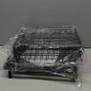 REALINN Under Sink Organizer, L-Shaped 2 Tier Pull Out Cabinet Organizer for Kitchen and Bathroom, Slide Out Under Cabinet Storage, Metal Under Sink Storage with Sliding Drawer, 50 lbs, Black 2 Pack