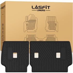 LASFIT Premium Extra Thick Rear Seat Back Covers for Toyota 4Runner 2025 2026 Seat Back Cover | TPE Custom Fit Waterproof 4 Runner 5/7 Seater Second Row Back Seat Backrest Protector Mat Liner