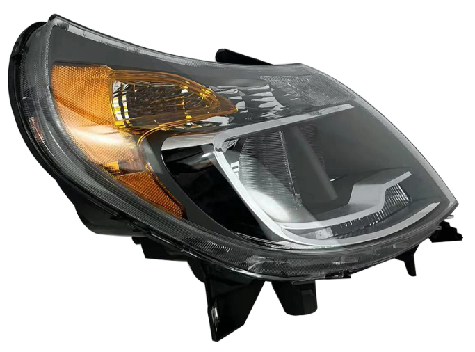 SAILIN Replacement Passenger Right Side Headlight Headlamp with DRL Assemble Complete for RAM Promaster 1500 2500 3500 from 2010-2022