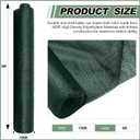 90% Shade Cloth 6 x 150 ft Green Shade Cloth Roll for Covering Garden Mesh UV Resistant Net with Ties for Patio Outdoor Greenhouse Fence Flower Plant Cover Canopy