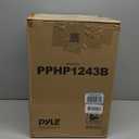 Pyle Portable Bluetooth PA Speaker System - 800W Outdoor Bluetooth Speaker Portable PA System w/ Microphone In, Party Lights, USB SD Card Reader, FM Radio, Rolling Wheels - Remote Control