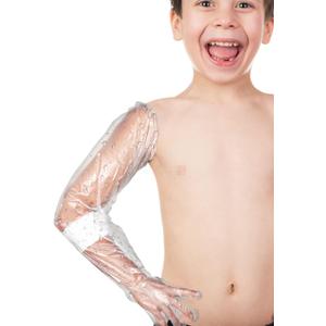 Sosation 50 Pcs Waterproof Arm Cast Cover for Shower Bath, Arm Cast Sleeve Protector, Adult Long Cast Bandage Protector Bag Covers for Shower Broken Wound Wrists Elbow(21.6 Inch)