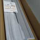 4'H x 4'W Slatwall Panel Garage Wall Organizer with Hooks, Heavy Duty Slat Wall Paneling Sheets, Interlocking PVC Panels, Garage Slatwall for Tool Organization Mounted Storage Systems