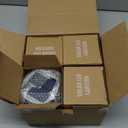 Lichamp 4-Pack Solar Camping Lantern, USB Rechargeable LED Lanterns Battery Powered Pop Up Flashlight Lamps with Three Modes Power for Power Outages Hurricane Supplies Emergency Indoor & Outdoor