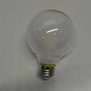 GE Relax LED Light Bulb, 60 Watt, Soft White, G25 Globe Bulb, Frosted, Medium Base (1 Pack)
