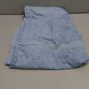 Women's Denim Dress Sleeveless Tie Front Ruffle Jean Dress Casual V Neck Club Party Dress (Medium, Light-blue)