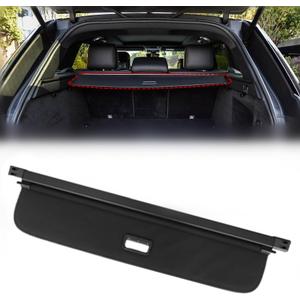 FZJDSD 1PC Black Cargo Cover Trunk Cover LR117940 Compatible with Land Rover Range Rover Sport 2014 2015 2016 2017 2018 2019 2020 2021, Retractable Trunk Shielding Shade Cargo Luggage Cover