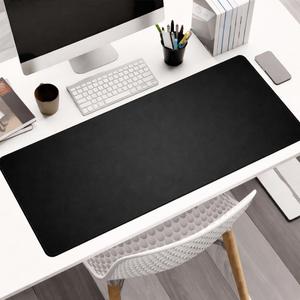 Large Desk Mat 47" x 23" – Premium PVC Leather Desk Pad, Non-Slip Office & Home Workspace Mat, Water-Resistant Writing Surface, Large Desk Protector for Laptop, Keyboard & Mouse (Black), 47" x 23" | 120*60cm