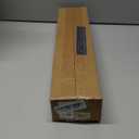 Black Curtain Rods for Windows 28 to 48 Inch - 1Heavy Duty Curtain Rod with Adjustable Brackets,Stainless Steel Metal Drapery Rods for Kitchen,Bedroom,Sliding Door