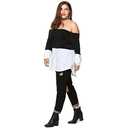 KEBY ZJ Women Shirts and Blouses Off Shoulder Tops Loose Style Plus Size Size M