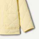 Amazon Essentials x Sofia Grainge Toddler and Baby Girls' Midweight Quilted Field Jacket with Ruffle 12M