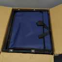 Collapsible Wagon Cart Foldable - Lightweight Portable Heavy Duty Folding Beach Wagons with Wheels - Outdoor Utility Carts for Grocery, Camping, Shopping, Sports with Large Capacity - Blue