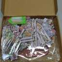 Burbell 21 Pcs Interchangeable Diamond Painting Welcome Sign for 4th of July Front Door Diamond Painting Truck Decor Interchangeable Seasonal Welcome Sign for DIY Wall Window Farmhouse (Blue)