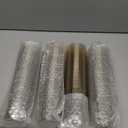 Minatee 100 Count Plastic Cups Disposable Fancy Cups Heavy Duty Wine Cocktail Glasses for Easter, Wedding, Graduation, and Birthday Party Plastic Drinking Tumblers(Brown,9 oz)