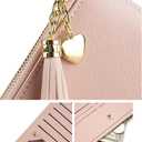 Valentoria Womens Wallet Cute Elegant Long Slim Card Holder Case Minimalist Coin Purse Thin Tassels Zip Clutch Wallets for Girls Ladies | Cute, Elegant, Long, Slim, Case, Minimalist