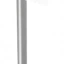 YUMORE Toilet Paper Holder Stand, 4.4lbs Heavy Duty Stainless Steel Free Standing Bathroom Tissue Roll Holder, Brushed Nickel