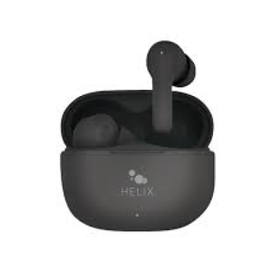 Helix True Wireless Earbuds With Portable Charging Case - Black 