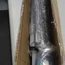 tonchean Heavy-Duty Deck Fence Gate 38''H x 48''W Black Steel Fence Door with Customizable Width Outdoor Dog Gate Metal Gate for Residential, Yard, Patio, Includes Hinges and Latch