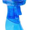 O2COOL LED Lights Deluxe Handheld Battery Powered Water Misting Fan (Dark Blue)