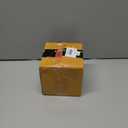 roro Ceramic Canape Plates, Set of 4, Matte White with Dark Speckles, Handmade, 5 Inches Wide