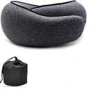 Travel Neck Pillows for Airplanes 2026 New Travel Pillow Neck Travel Pillow Memory Foam Airplane Pillow for Offices and Cars(Black)