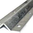 ALEKO 18Ft (5.5 M) Galvanized Gate V Track Inverted V Track for Sliding Rolling Driveway Gate (Steel)