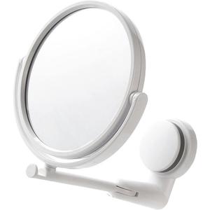 Minkissy Wall-Mounted Makeup Mirror with 10X Magnification and Adjustable Swivel Double-Sided Vanity Mirror for Bathroom Beauty Care and Fogless Shaving