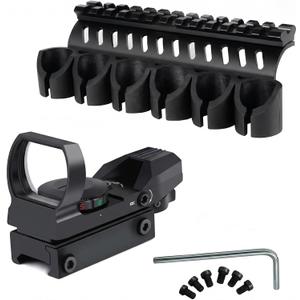 GOTICAL Side Saddle Shell Holder for Mossberg 500/590/Shockwave Series Shutguns, 6 Shells Carrier, 13 Slot Mount