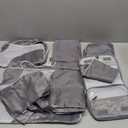 8 Set Packing Cubes for Travel, Grey