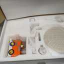 Enga Brass Shower Faucet Set with Tub Spout, 8" Rain Shower Head, Handheld Spray Combo, 3 Way Diverter Antique Bathtub Shower Faucet Set, Bright Gold