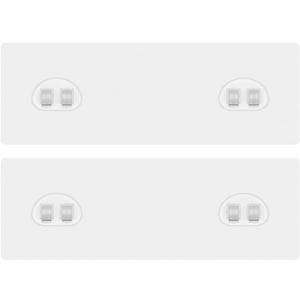 3 x YASONIC 2 Pack Adhesive Strip for Stainless Steel Corner Shower Caddies