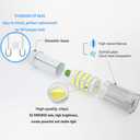 G9 LED Light Bulb G9 Bi-pin Base Chandelier Lighting JCD G9 120Volt Home Lighting 4W(40W Halogen Equivalent)400LM for table lamp,wall sconce,ceilingfan replacement,4-Pack(Daylight White 6000K)