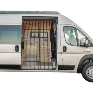 Magnetic Rear Door Bug Screen for Vans – Universal Fit for RAM ProMaster, Ford Transit High Roof – Van Life Camping Essential with Easy Access Mesh for Insect Protection