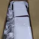 VEOFEMLEA Pegboard Combination Kit, 8 Peg Boards and 30 Accessories Modular Hanging Black Pegboard for Walls, Office Wall Organizer, Keys Holder on Wall, Nursery Storage, 44"x22" Black (White)