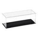 uxcell Acrylic Clear Display Case Box Dustproof Protection Showcase Cube Collectibles Show Box 11.8x3.9x3.9inch