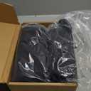 YEEFINE Men's Ski Snow Pants Insulated Waterproof Snowboard Cargo Pants Bibs Regular Fit (Large, Black)