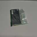 Leather Case for Samsung Galaxy S25 Ultra with Electroplated Frame, Vintage Luxury PU Non-Slip Grip Shockproof Full Body Protective Cover Phone Cases for Samsung Galaxy S25 Ultra 5G (Black)