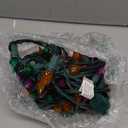 Halloween String Lights 19ft 70 LED Fairy Lights ETL Certified for Indoor Outdoor Patio Xmas Tree Party Decor Orange Purple Green Color Lights Halloween