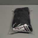 Lellen Bar Stool Covers Set of 4,Stretch Washable Bar Stool Seat Covers,Removable Bar Chair Covers with Backs,Counter Height Bar Stool Chair Covers for Kitchen Dining Room CafeBlack (Square Knit Black)