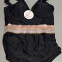 ANRABES One Piece swimwear Black Large